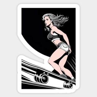 Skateboarder Sticker